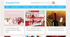 Desktop Screenshot of brandedgirls.com